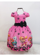VESTIDO PATRULHA CANINA COM PATINHAS TAM. M